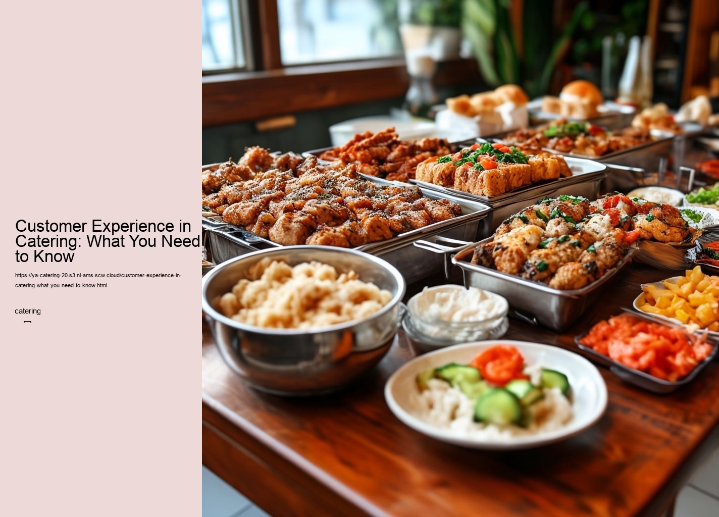 Customer Experience in Catering: What You Need to Know