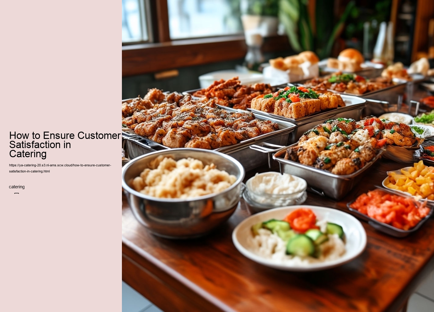 How to Ensure Customer Satisfaction in Catering